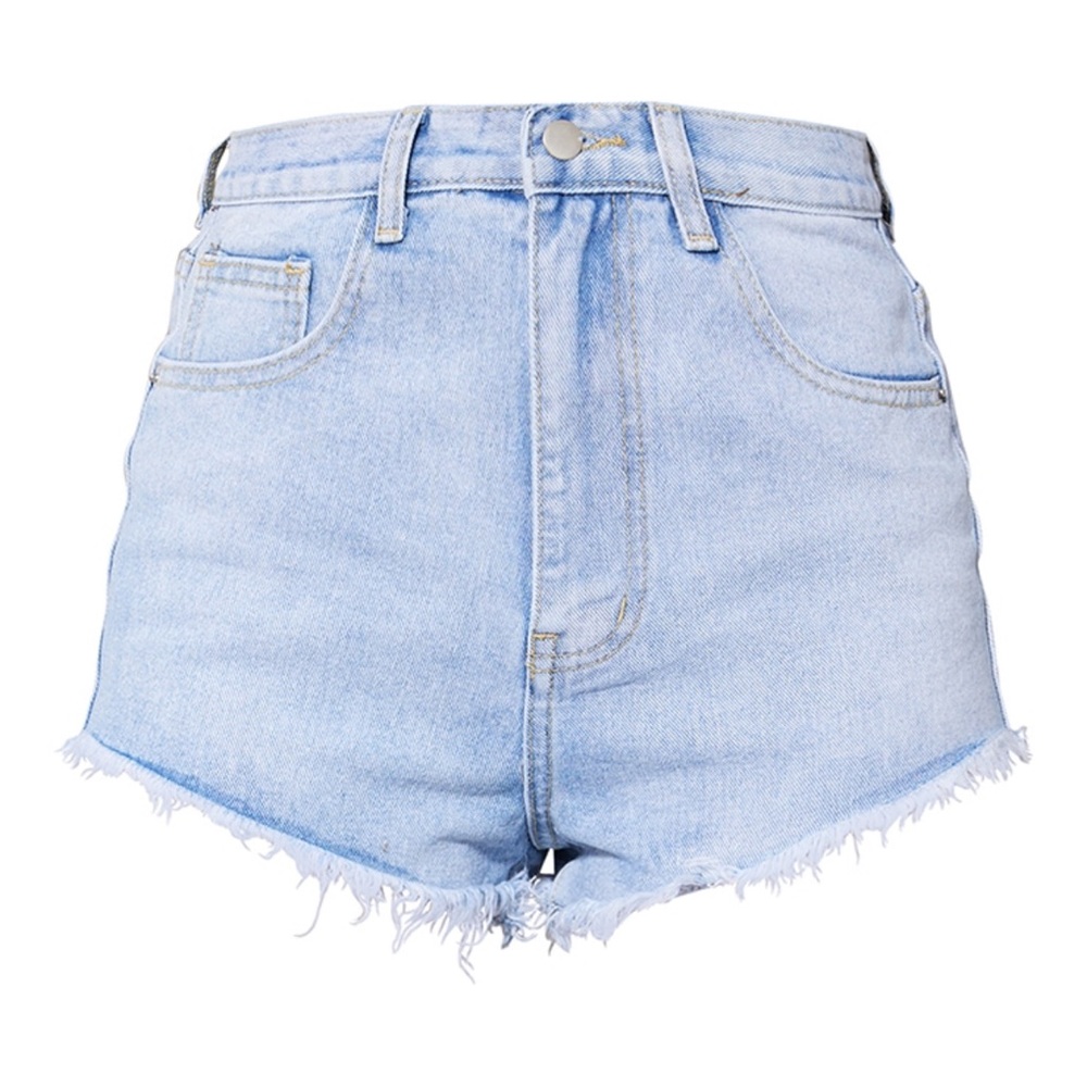 Blue Denim Shorts